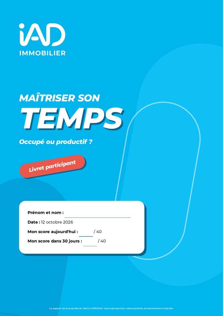 Maîtriser son temps